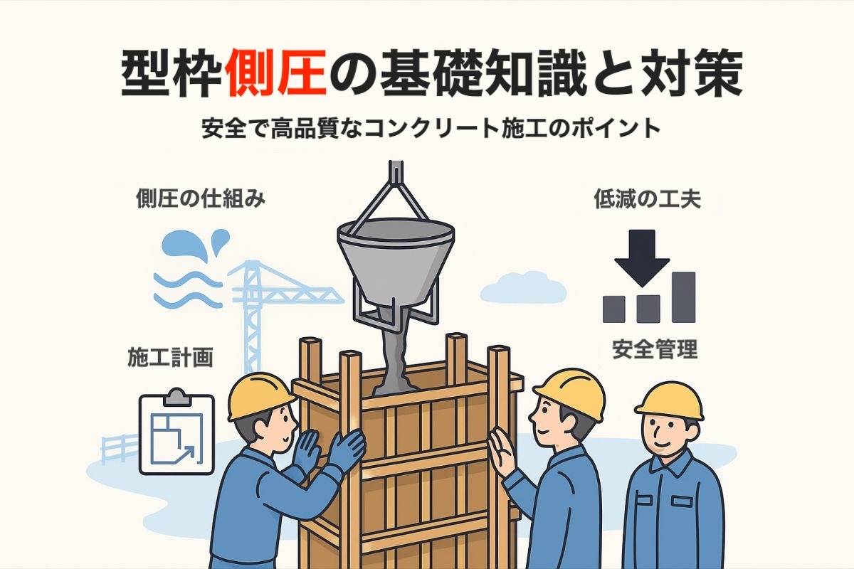 コンクリートの型枠側圧の基礎知識や低減対策を徹底解説！